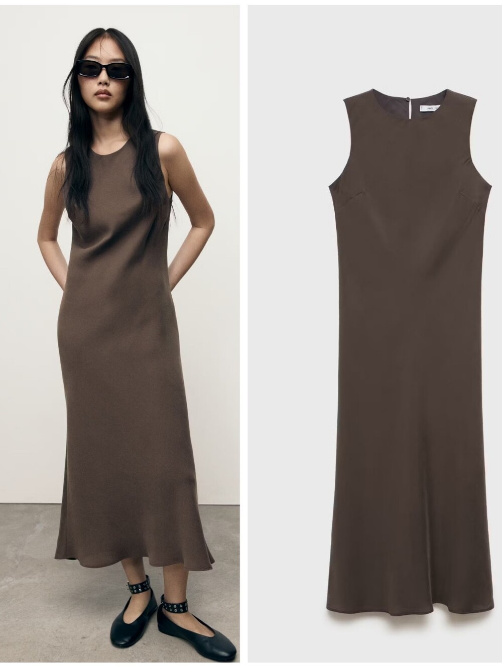 MANGO Modal Dress